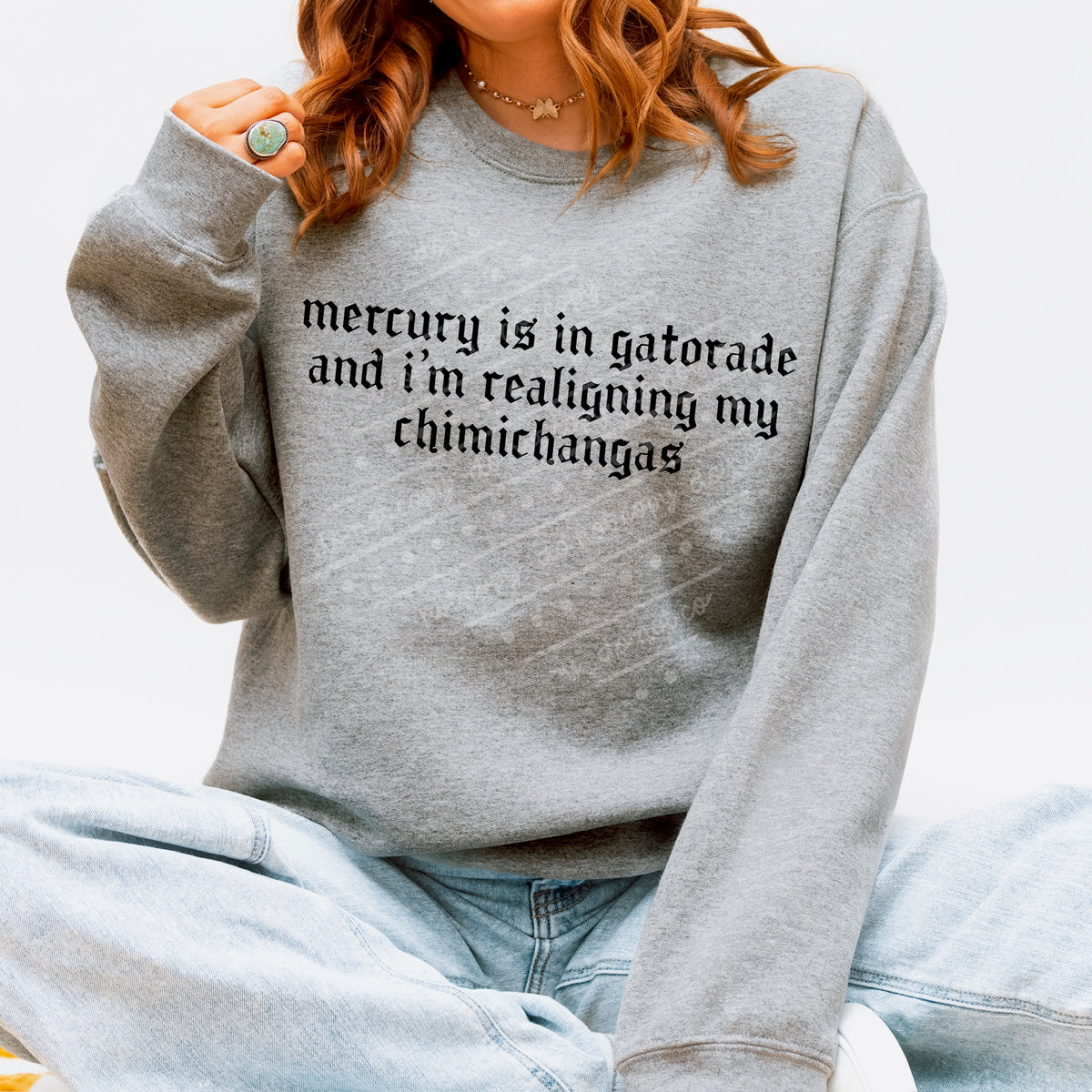 Mercury is in gatorade (scarlow) DTF transfer