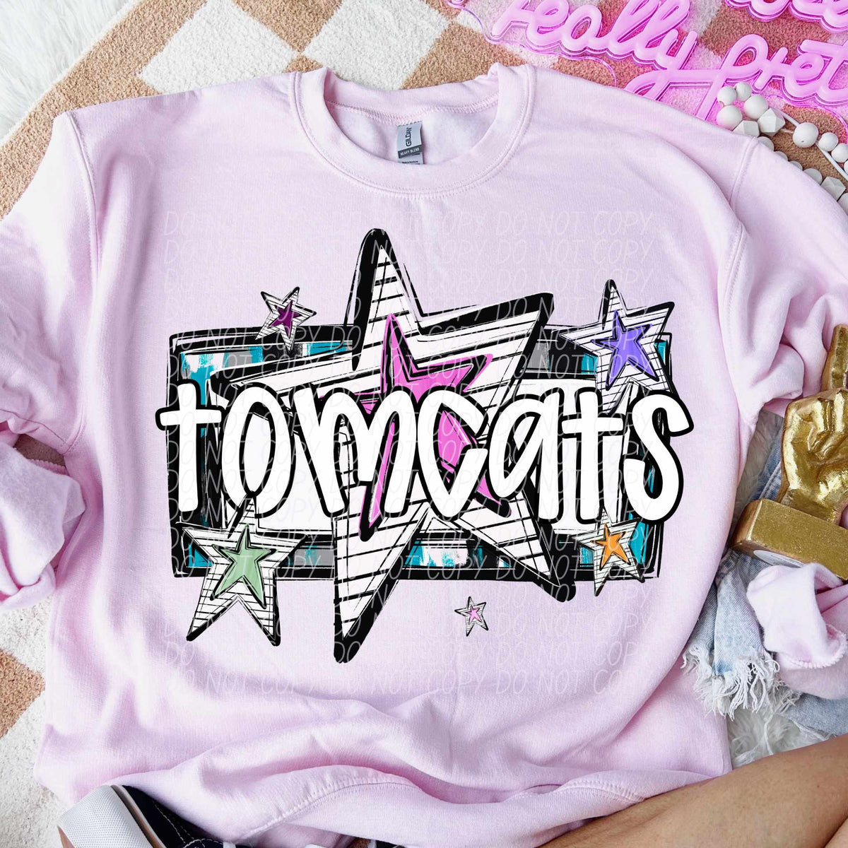 Tomcats stars (CITY) 84948 DTF transfer