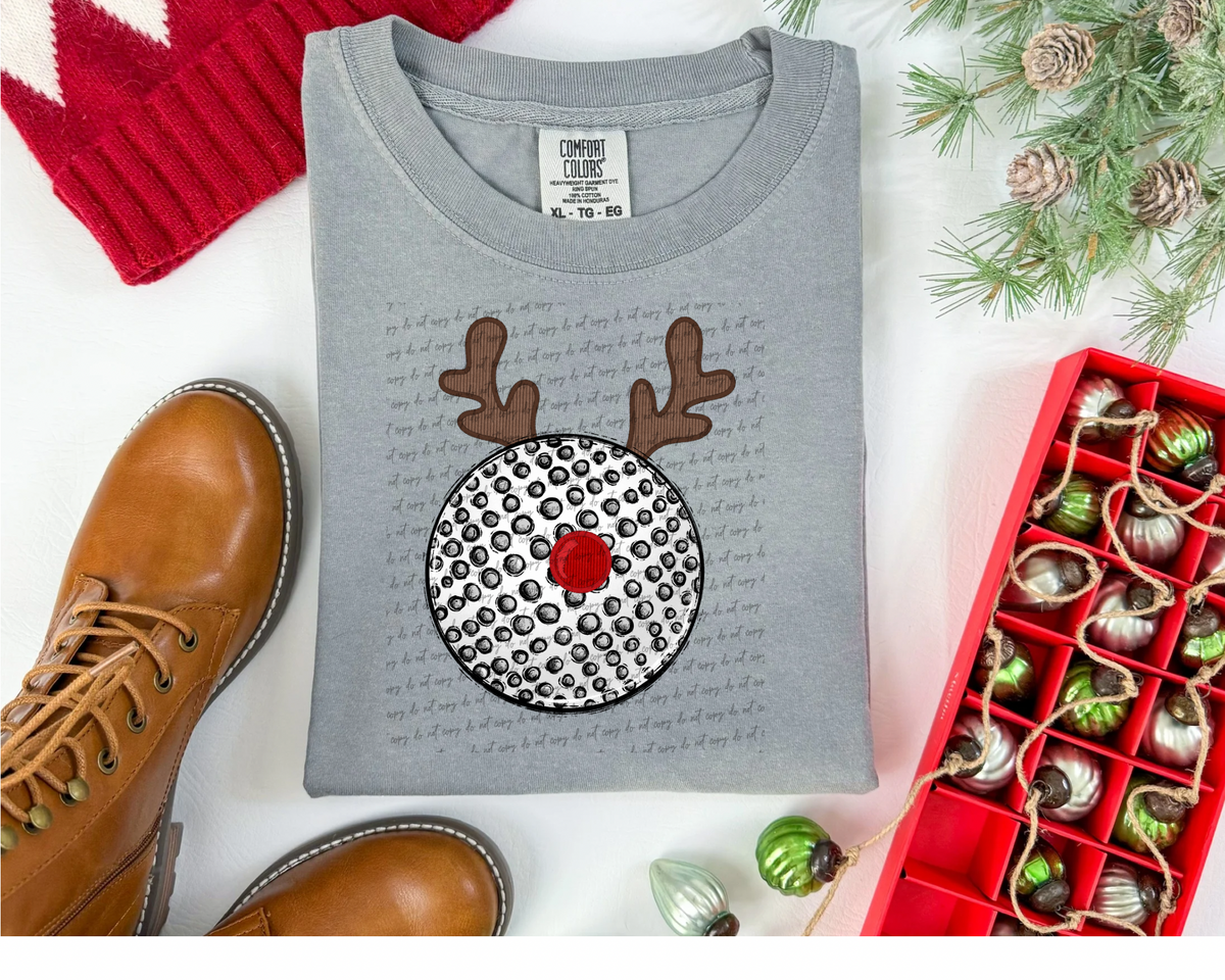 Golf Reindeer 30398 DTF transfers