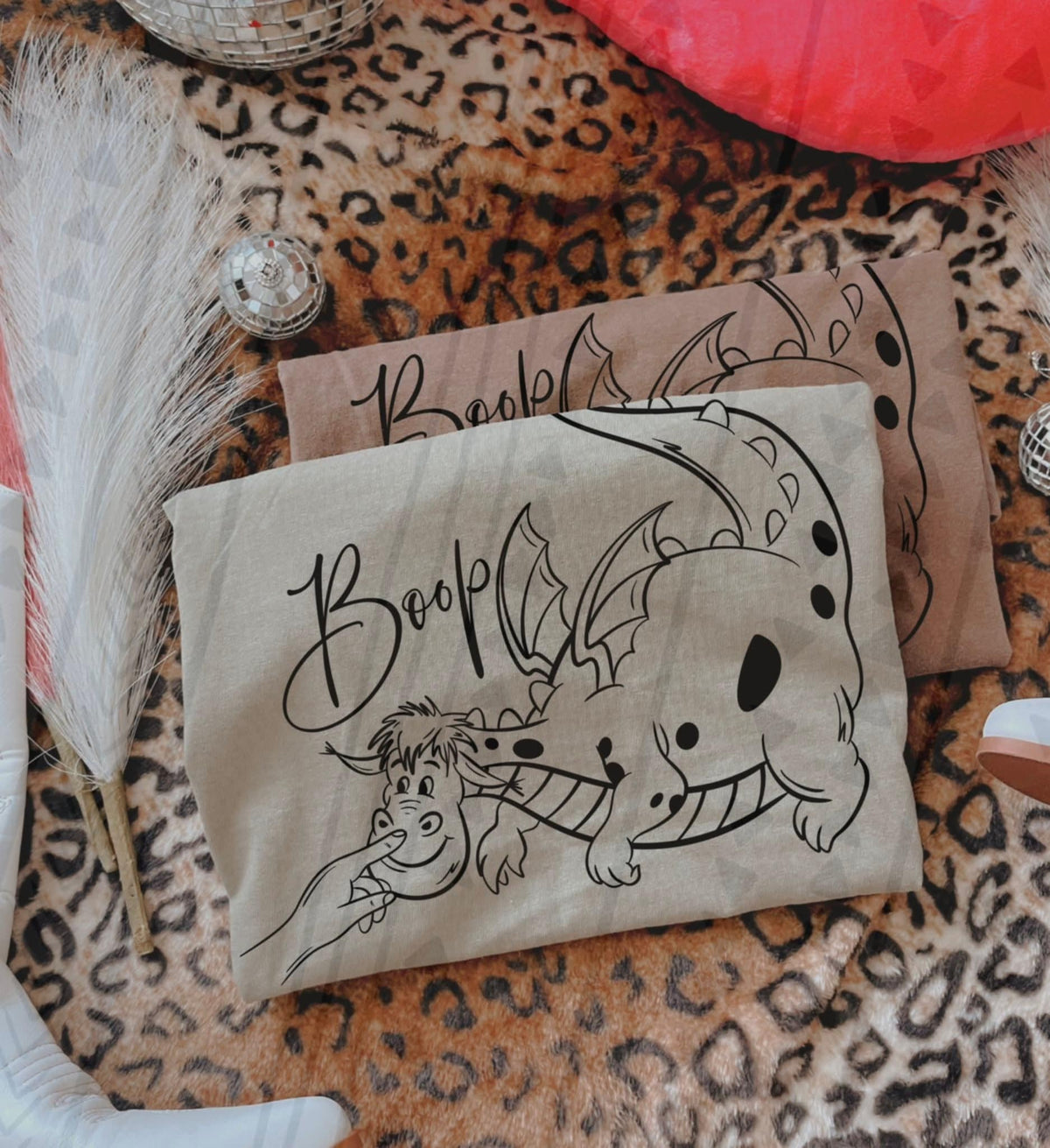 Boop Dragon TGG DTF transfer