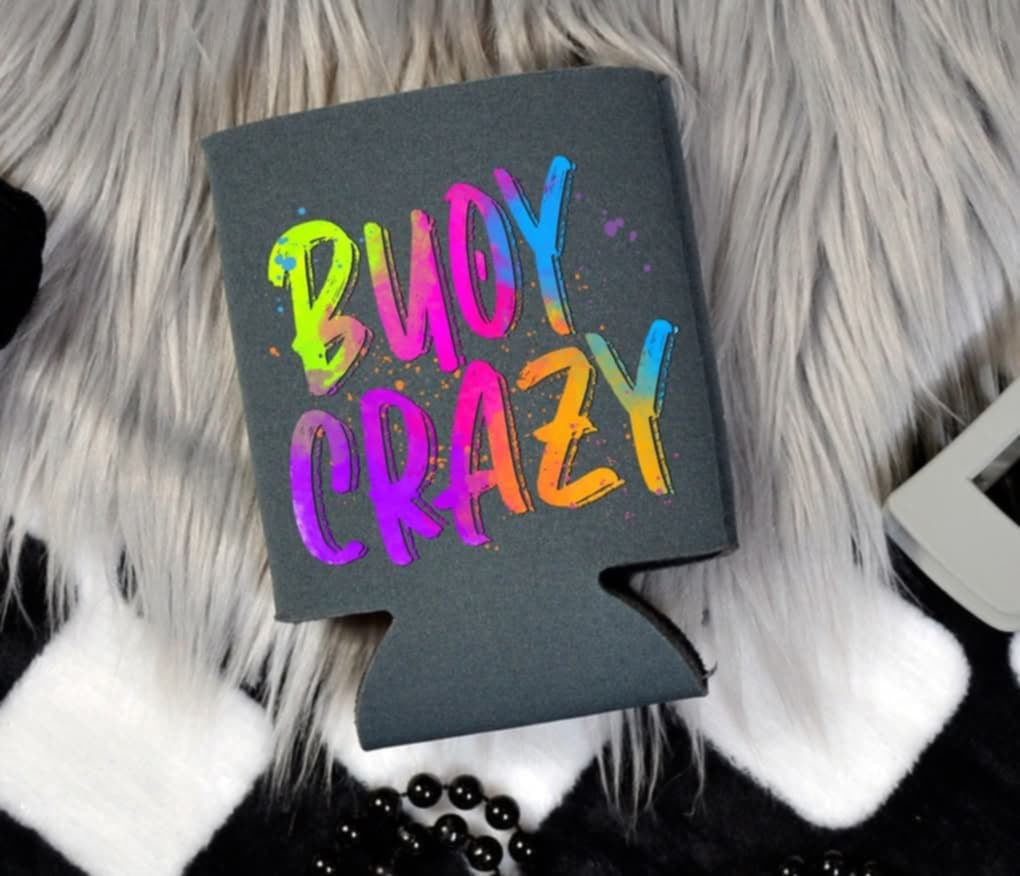 Buoy crazy neon splash (S&G) 100420 DTF transfer