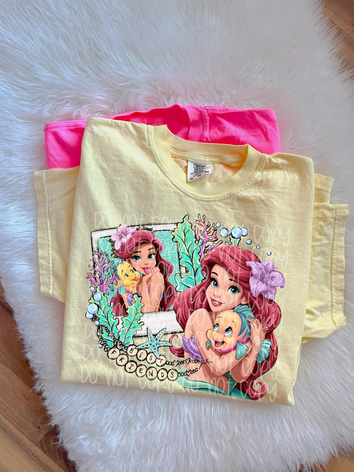 Best friends mermaid Sunday Special DTF transfer
