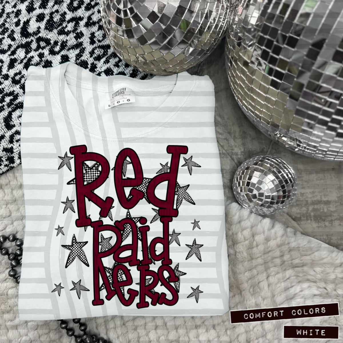 Maroon Staggered Mascots (Caplinger)