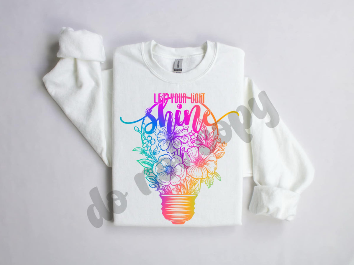 Let your light shine 94607 DTF transfer