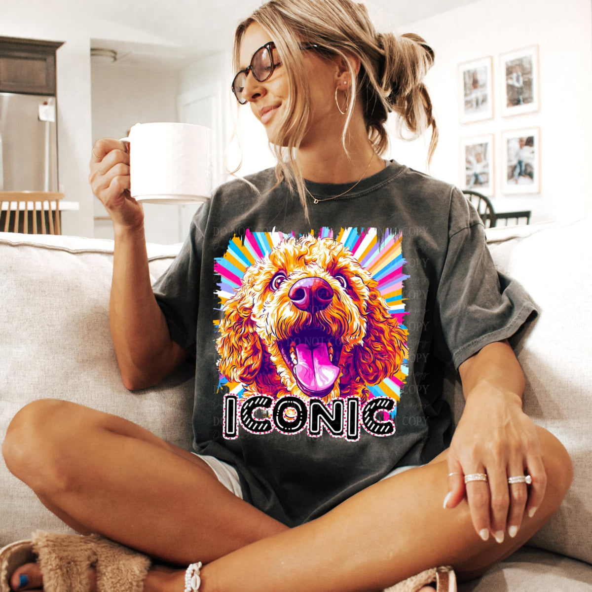Iconic golden doodle (TTD) 95838 DTF transfer