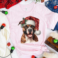 Christmas pitbull (SBB) 58706 DTF transfer