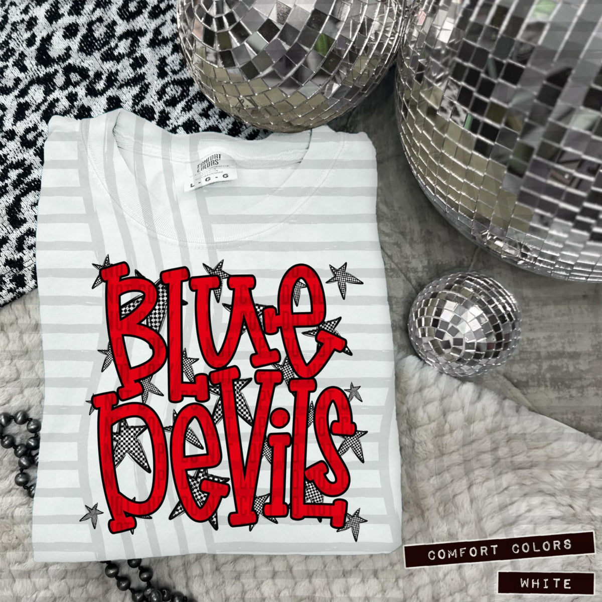 Red Staggered Mascots (Caplinger)