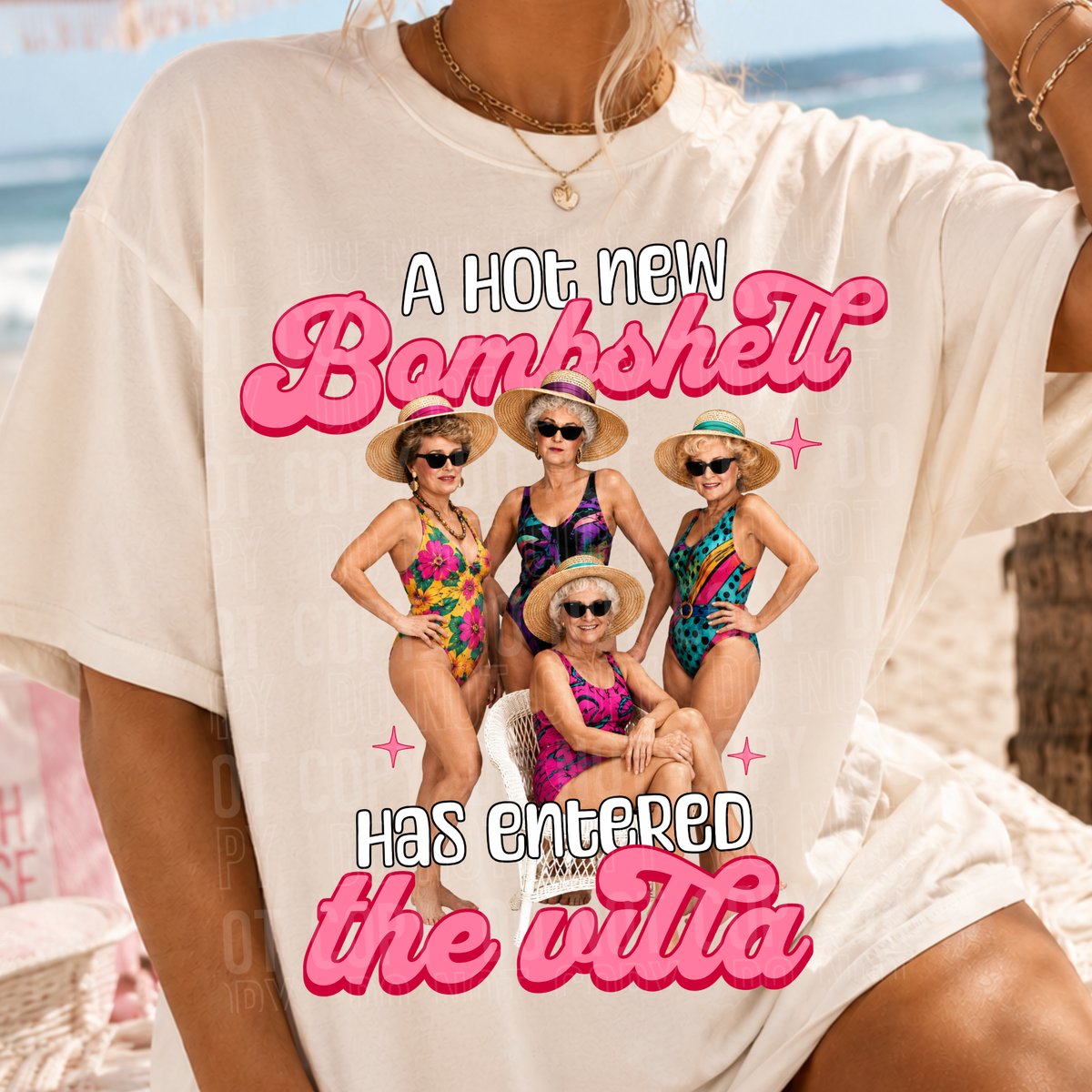 Hot new bombshell (SBB) DTF Transfer