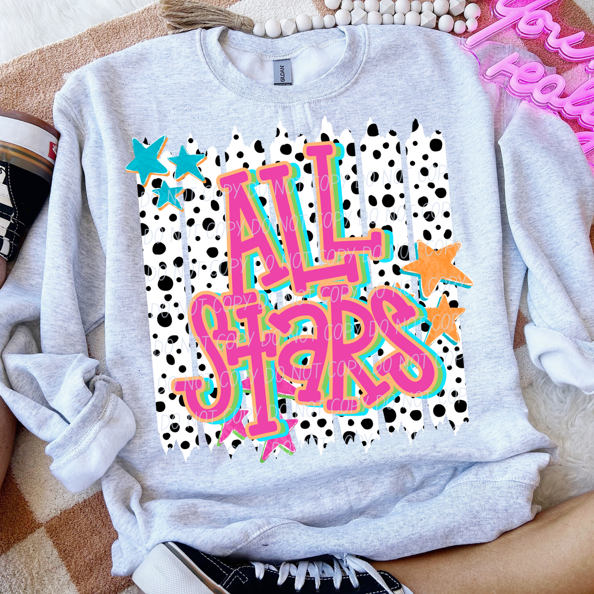 All Stars  Lotty Dotty (City) DTF Transfer