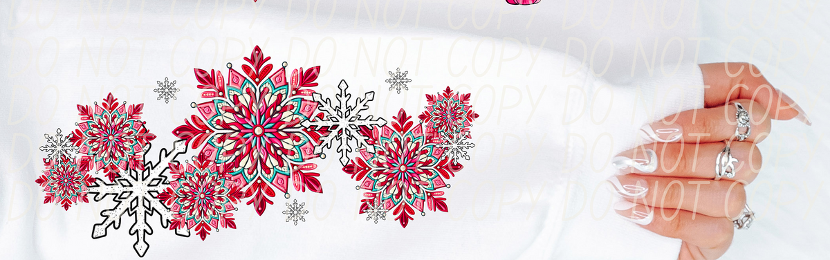 Always Cold Green Pink (Sleeve Print) 74131 DTF Transfer