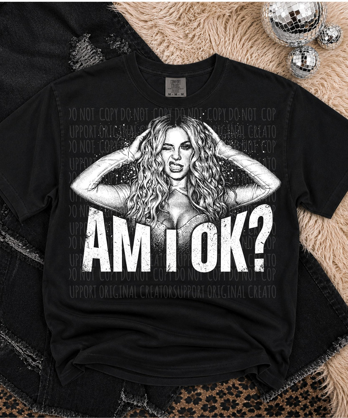 Am I okay? (Starlight) DTF Transfer