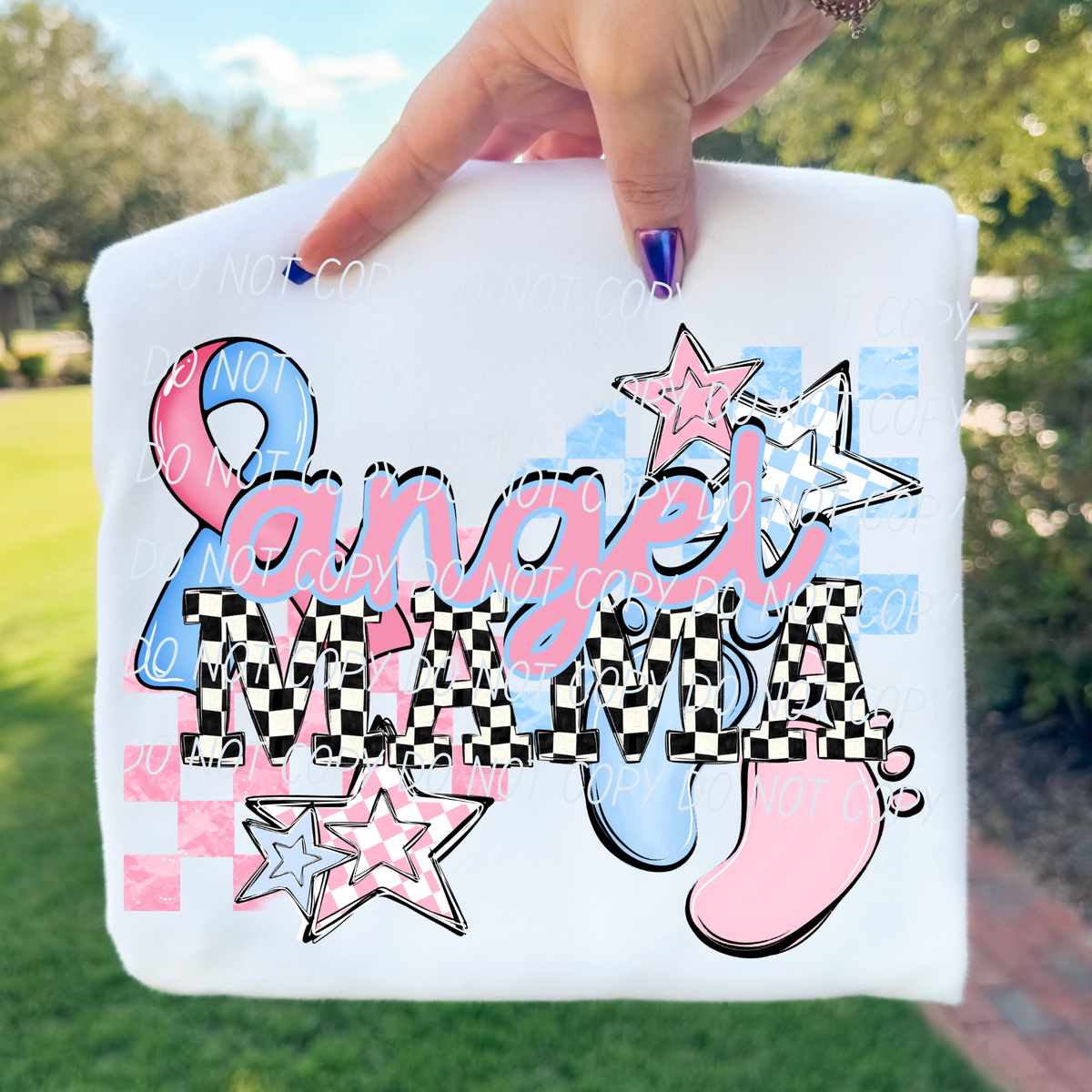 Angel MAMA (CITY) DTF Transfer