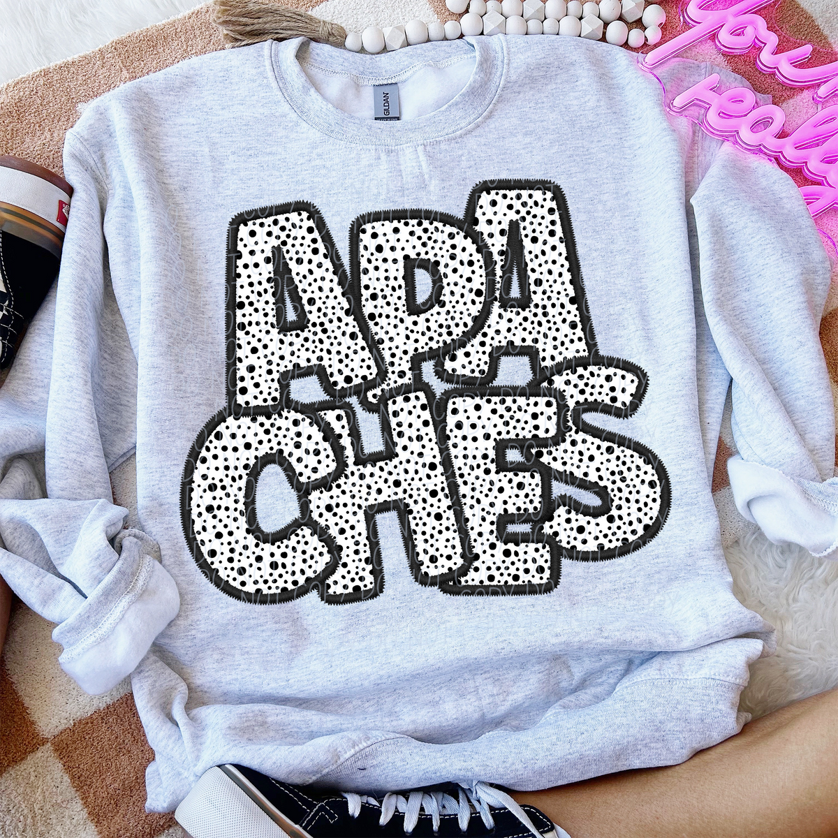 Apaches Polka Dot (CITY) 66684 DTF transfer