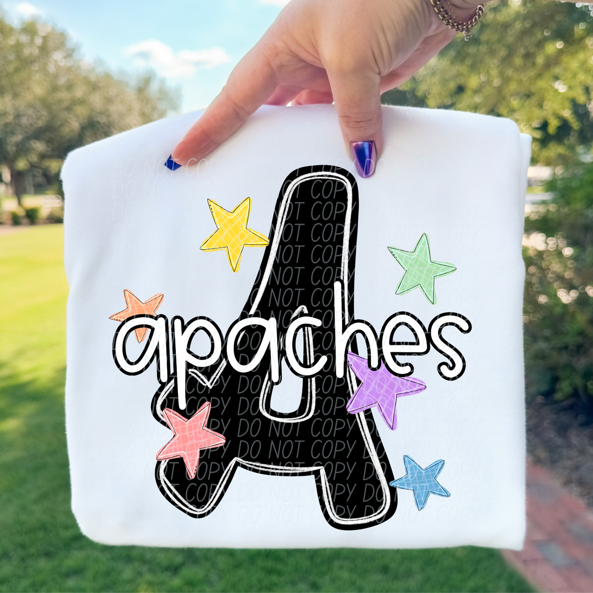 Apaches star Mascots (CITY) DTF transfer