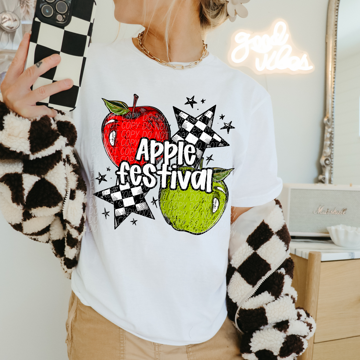 Apple festival (City) DTF Transfer