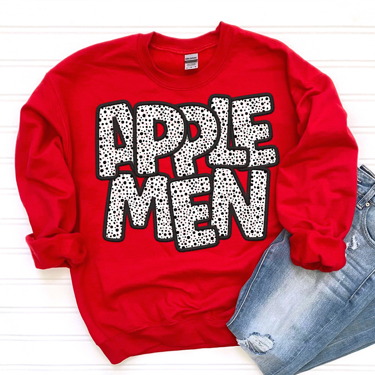Applemen Polka Dot (CITY) 66685 DTF transfer