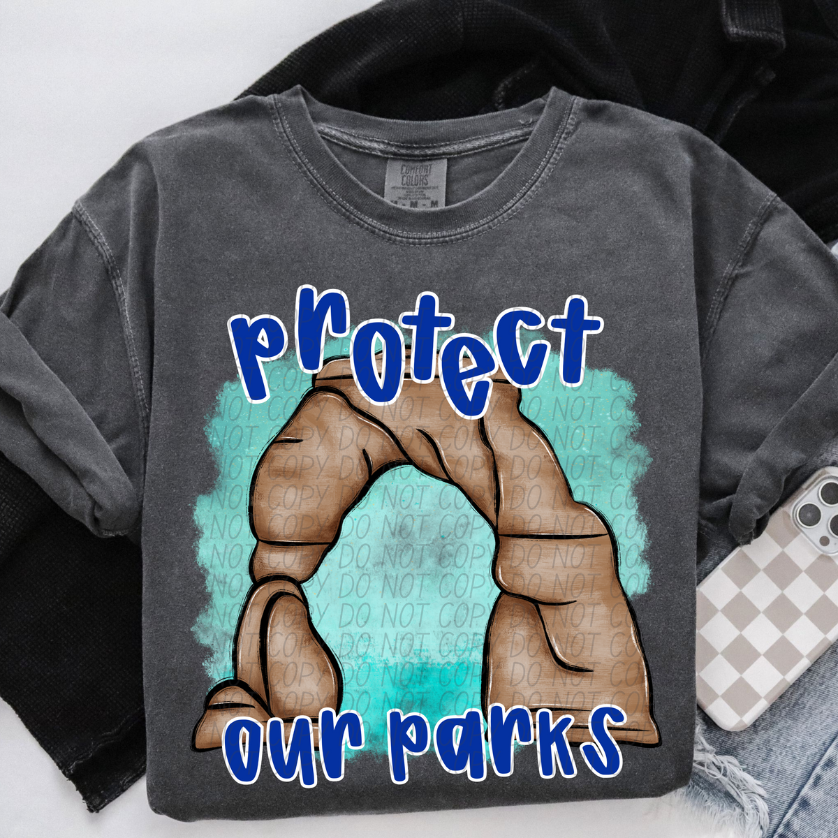 Protect our parks (CITY) DTF transfer
