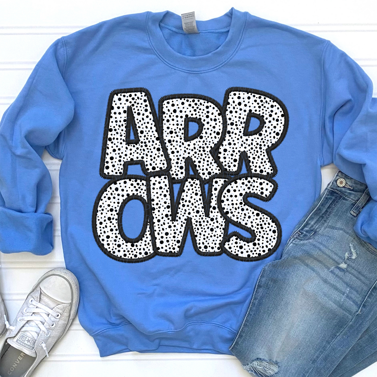 Arrows Polka Dot (CITY) 66686 DTF transfer