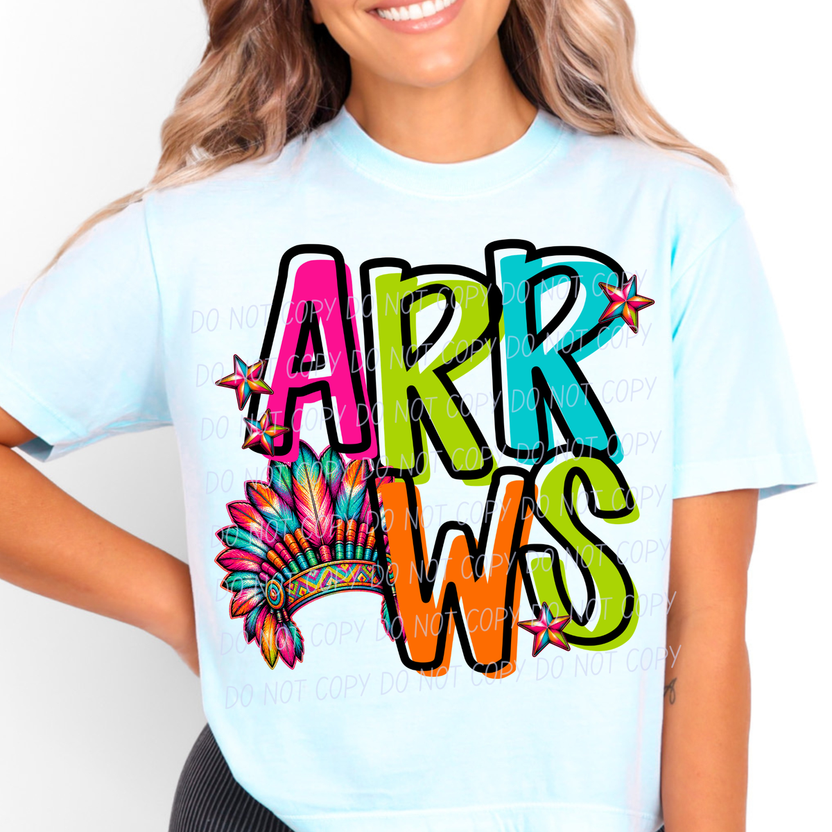 Arrows friday night neon (City) DTF Transfer