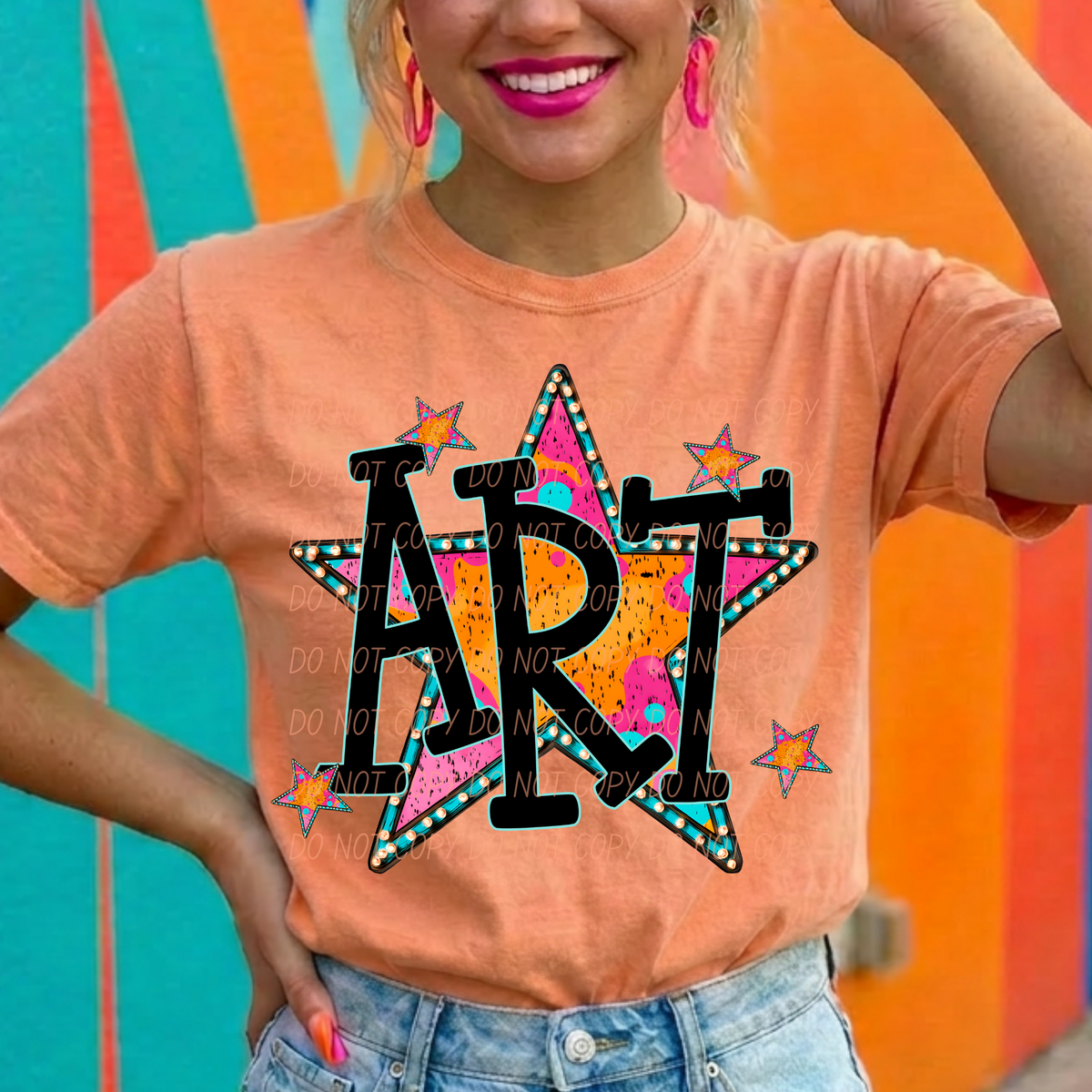 art walk of fame school careers (city) DTF Transfer