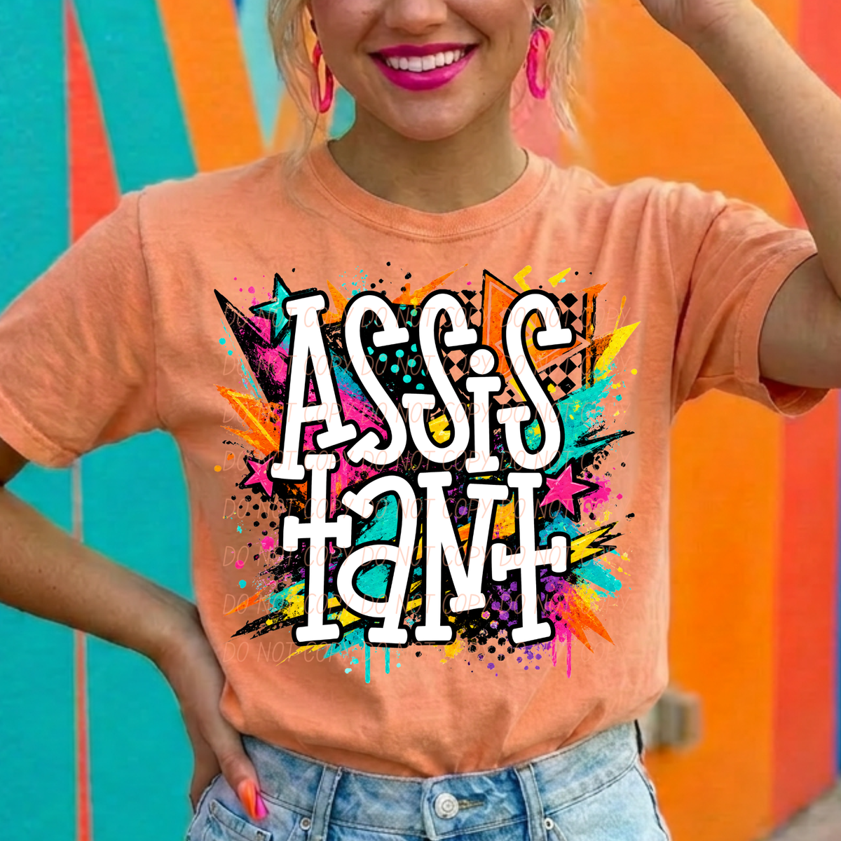 Assistant totally tubular (City) DTF Transfer
