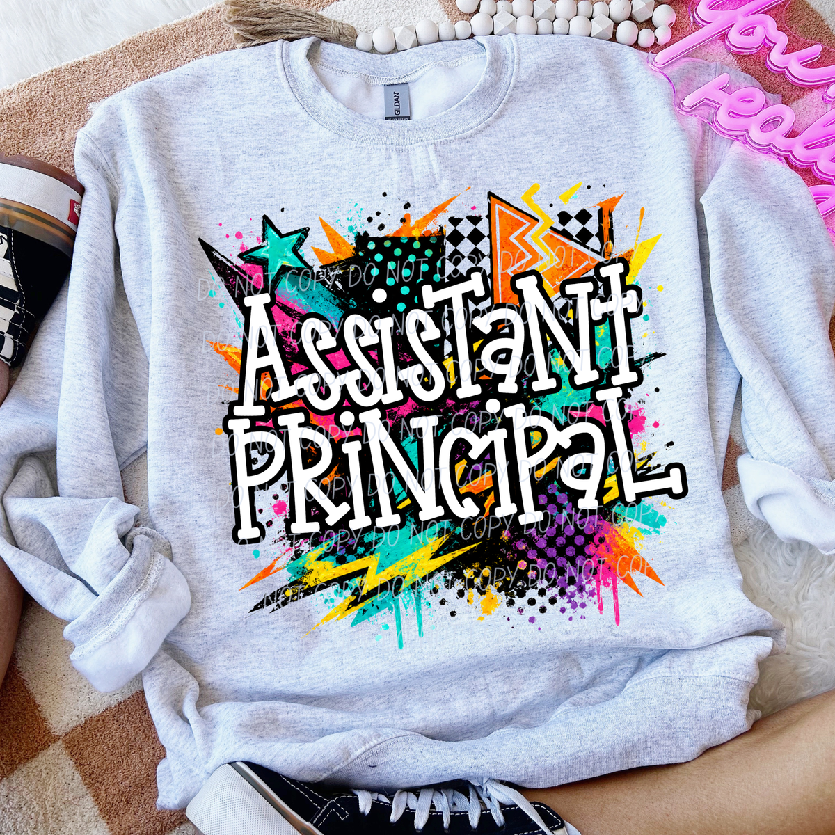 Assistant principal totally tubular (City) DTF Transfer