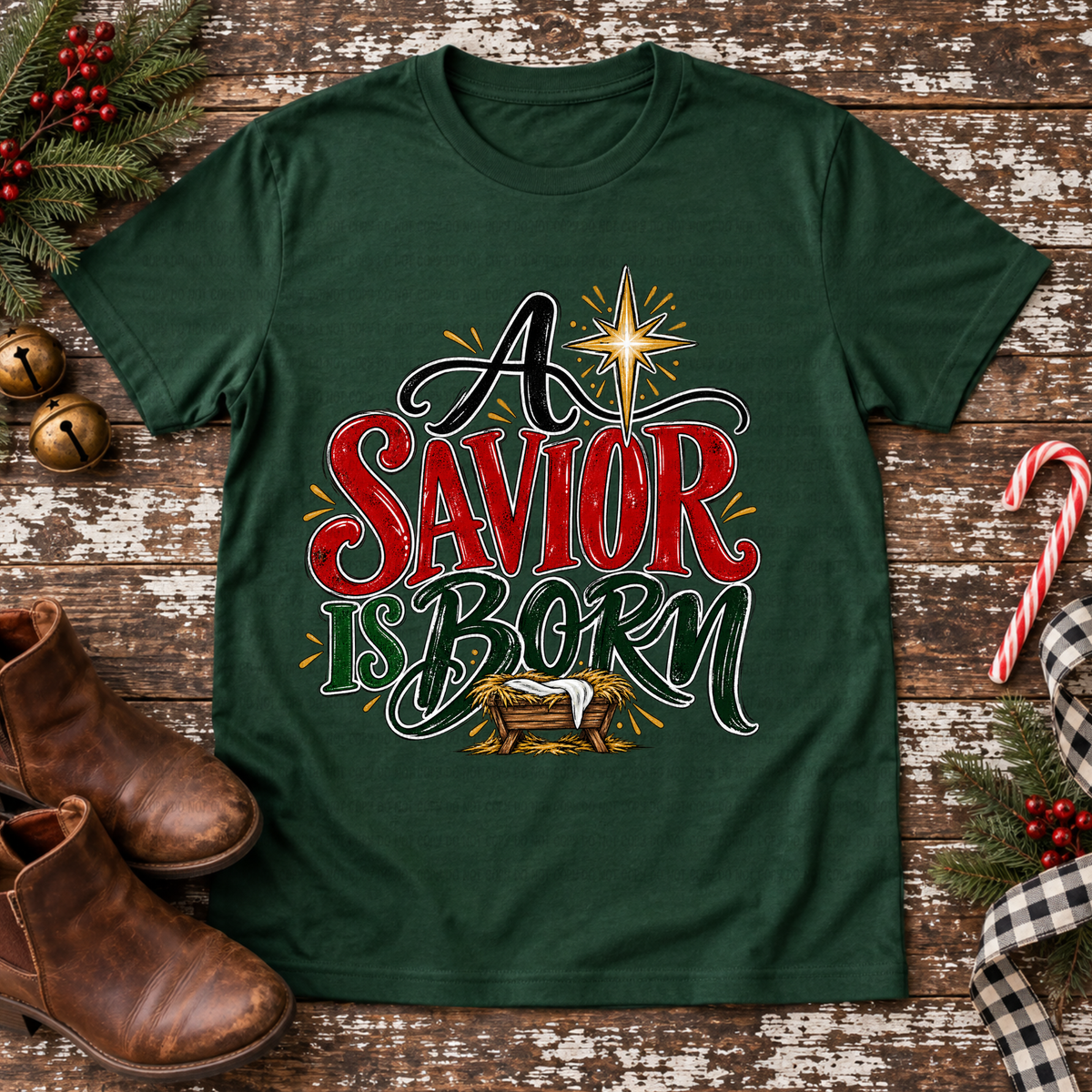 A savior is born shining star (Revel) DTF