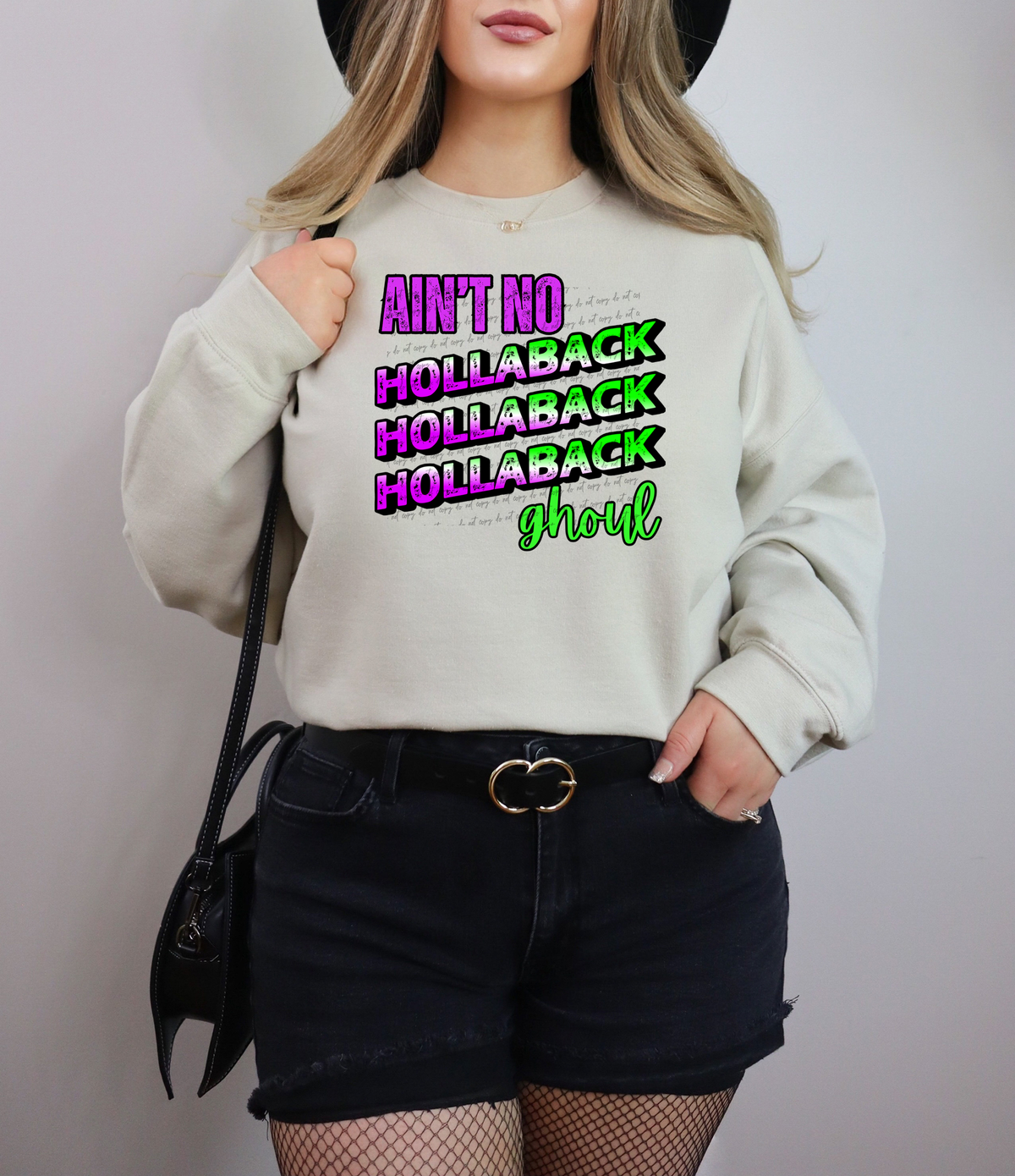 Ain't No Hollaback Ghoul Stacked 46149 DTF transfer