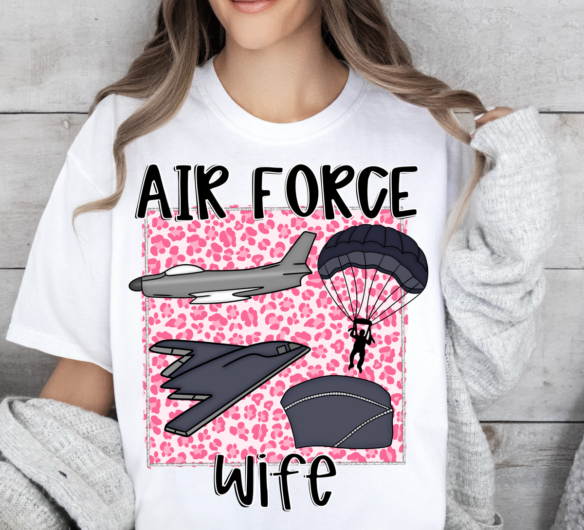 Air Force Wife (CMD) DTF transfer
