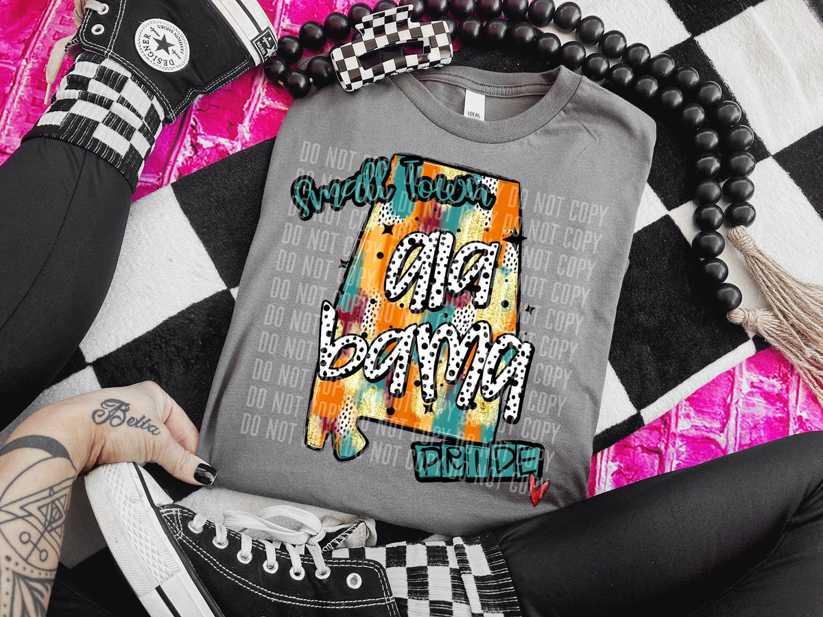 Alabama Small Town Pride Stone 63210 DTF transfer