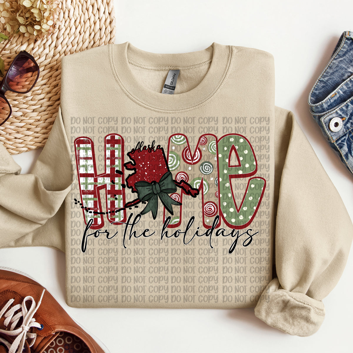 Alaska Home for the Holidays (VP) DTF Transfer