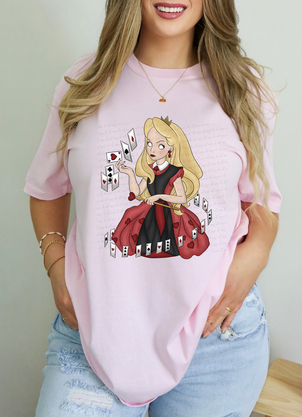 Alice Queen Of Hearts 115353 DTF transfer