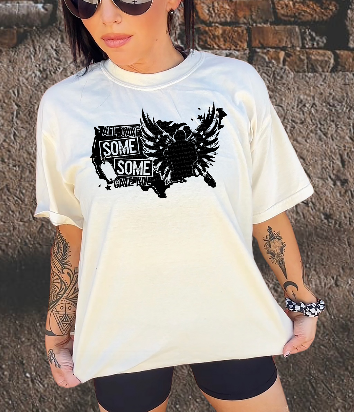 All Gave Some Some Gave All 41000 DTF transfers