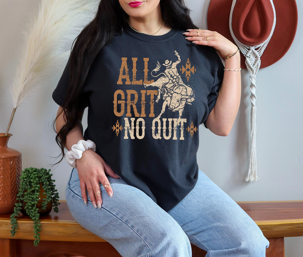 All Grit No Quit 66072  DTF transfer