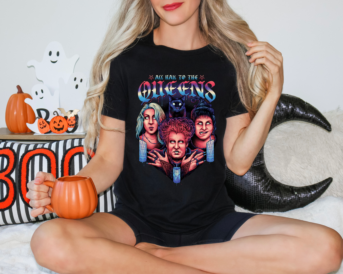 All Hail To The Queens Witches Sister HP 114609 DTF transfer
