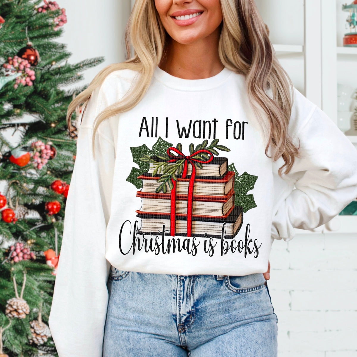All I Want For Christmas (SDD) DTF Transfer