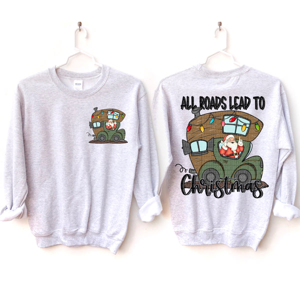 All Roads Leads To Christmas (SDD) DTF Transfer