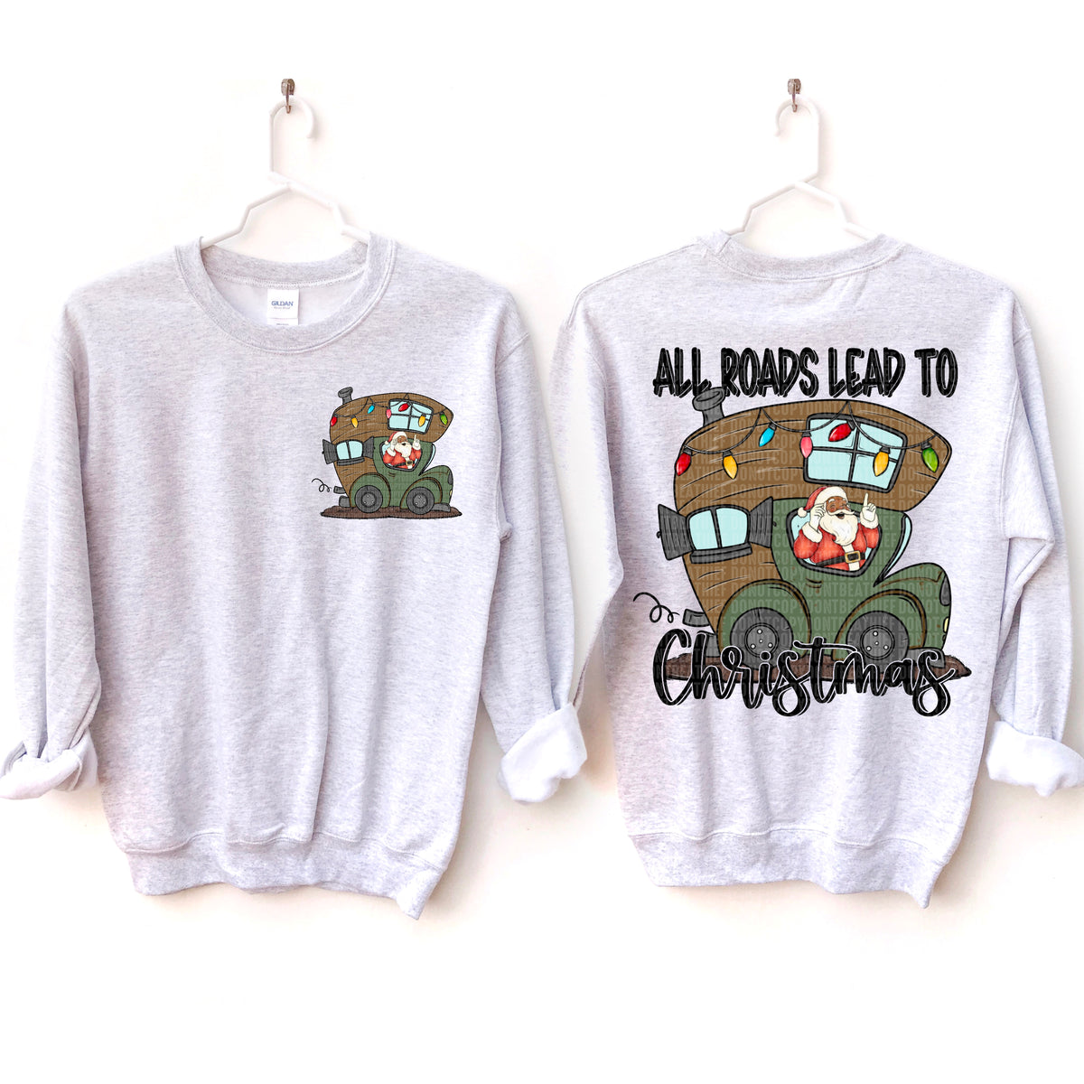 All Roads Lead To Christmas (SDD) DTF Transfer