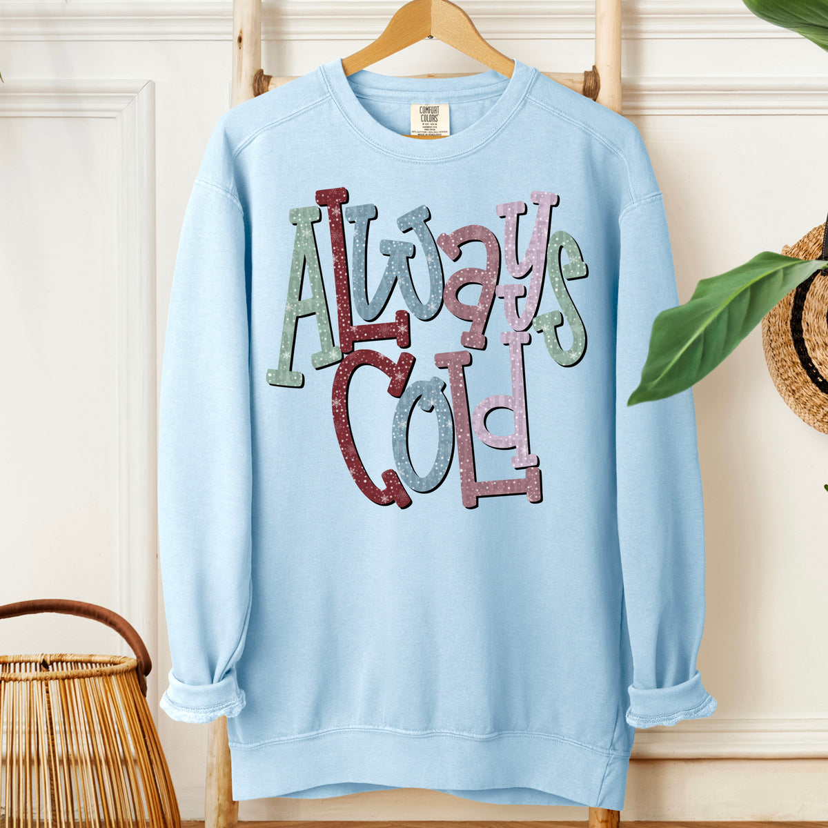 Always cold muted colors (SDD) 109233 DTF transfer