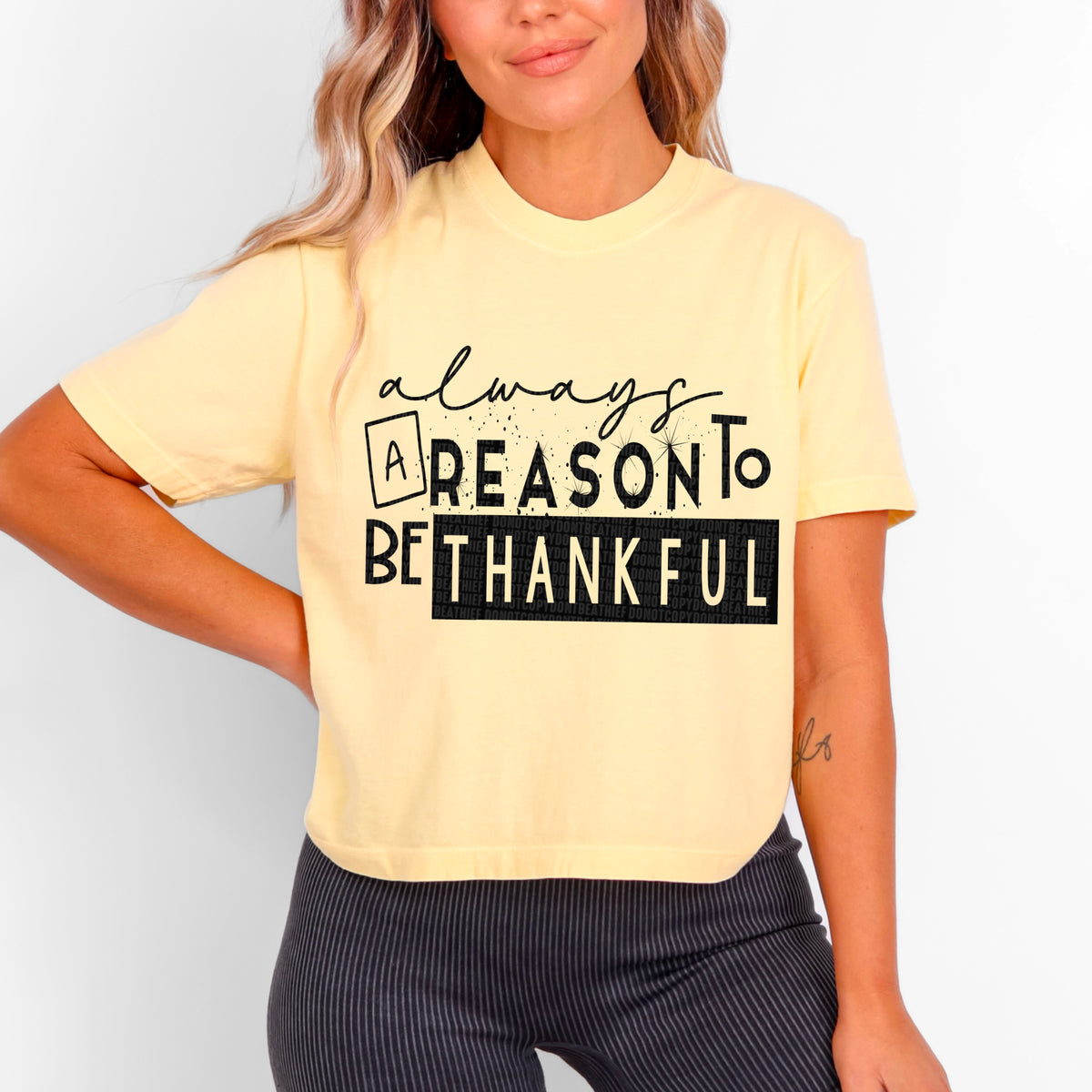 Always A Reason To Be Thankful (SDD) 72669 DTF Transfer