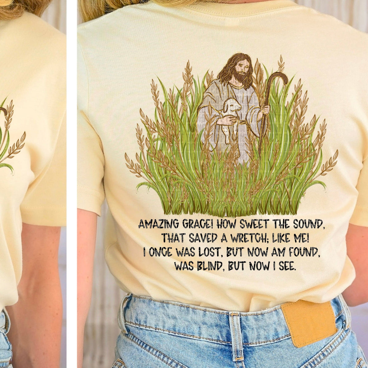 Amazing Grace *back*  (SDD) DTF Transfer