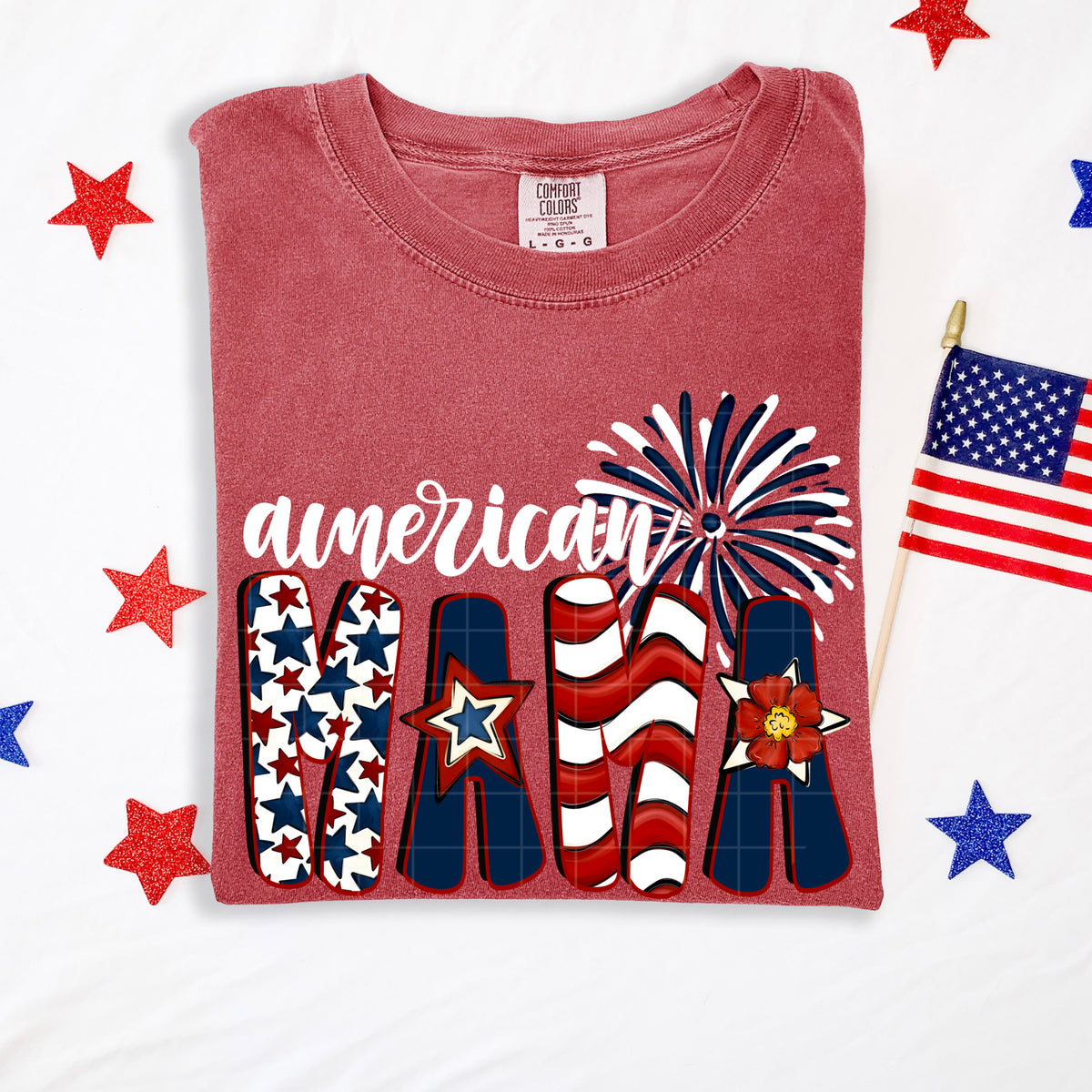 American mama firework (SDD) DTF Transfer