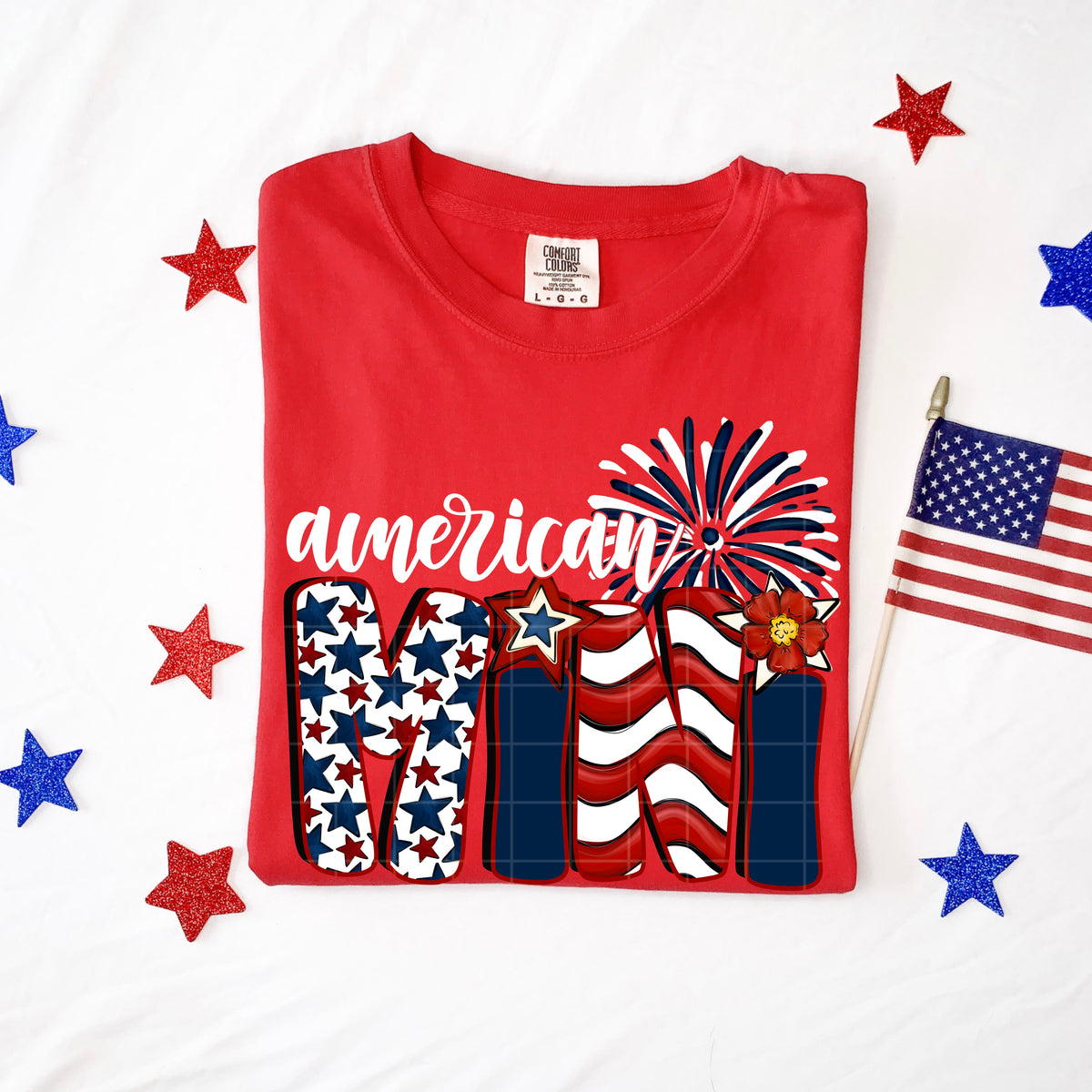 American mini firework (SDD) DTF Transfer