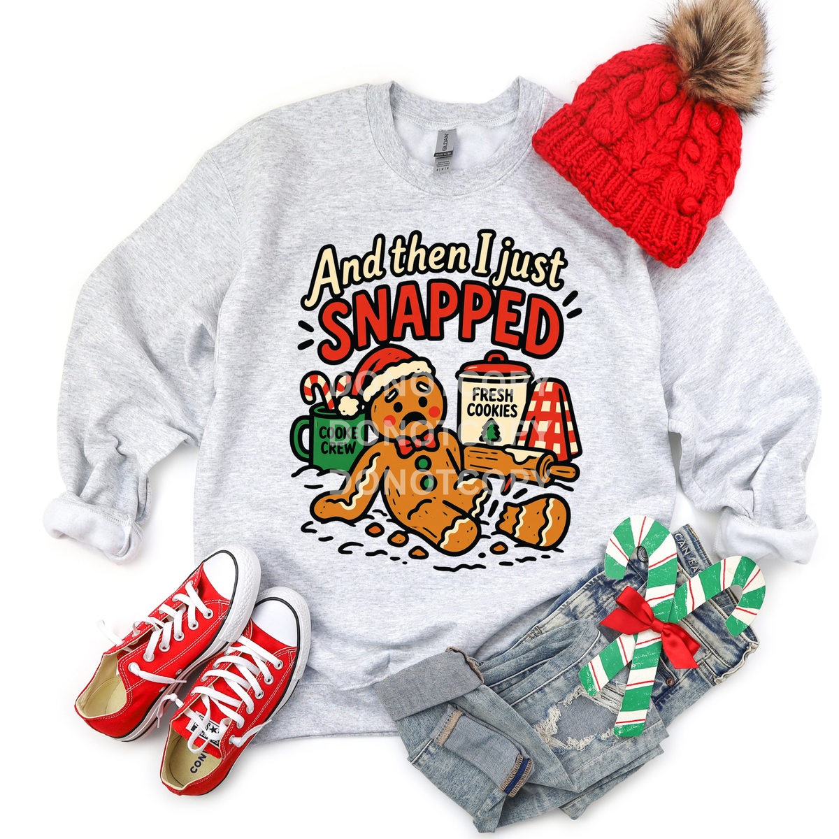And then I just snapped gingerbread (CSG) DTF Transfer