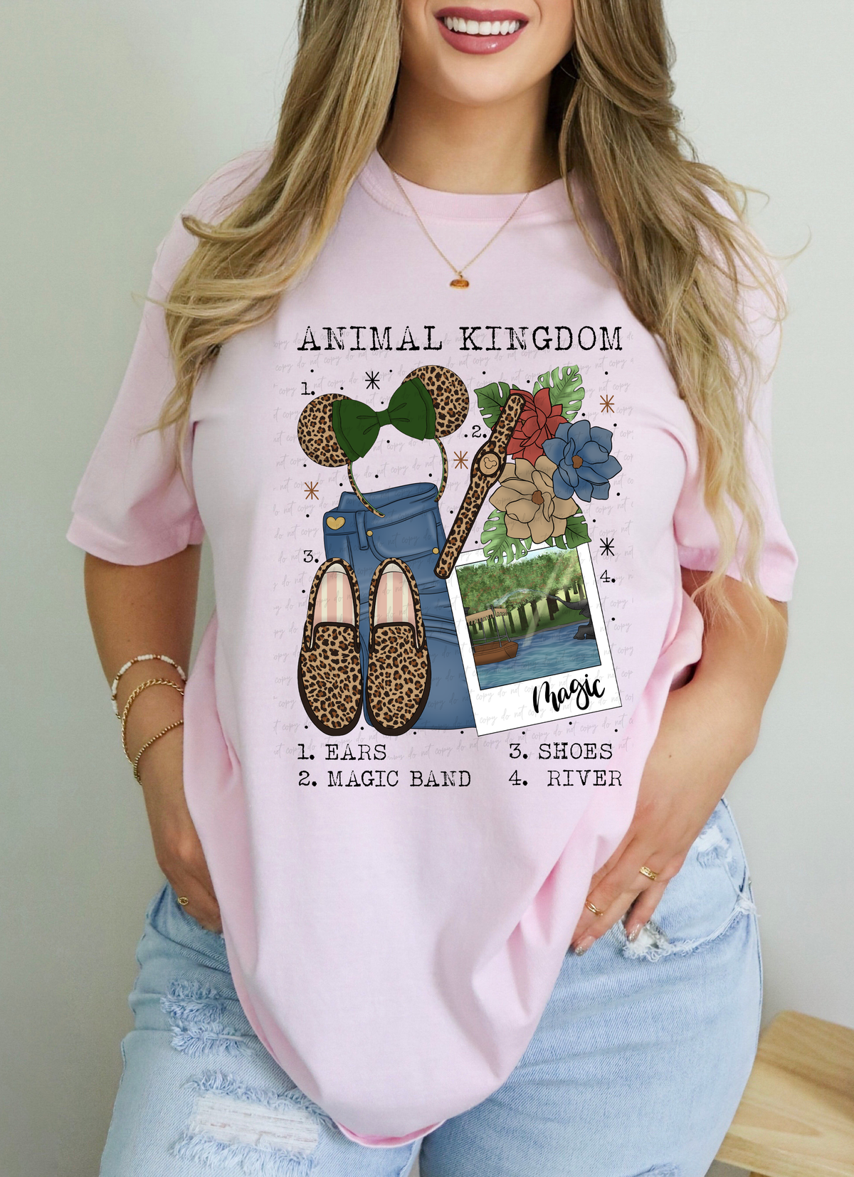 Animal Kingdom Chart 115241 DTF transfer