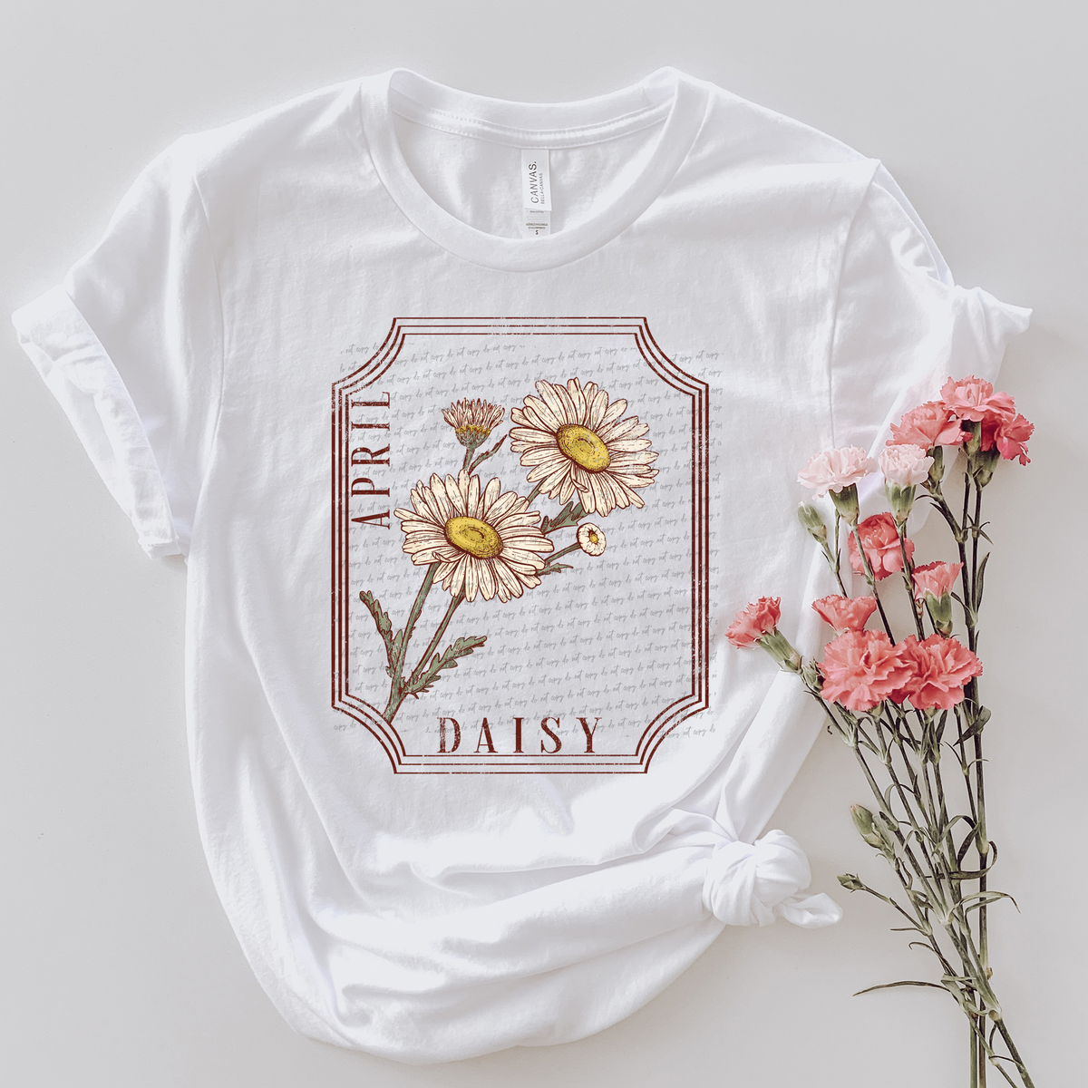 April Daisy Grunge 86658 DTF Transfer