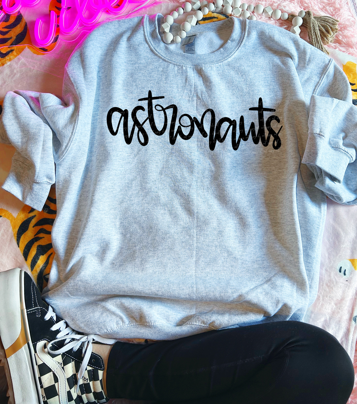 Astronauts Hand Lettered 54002 DTF transfer