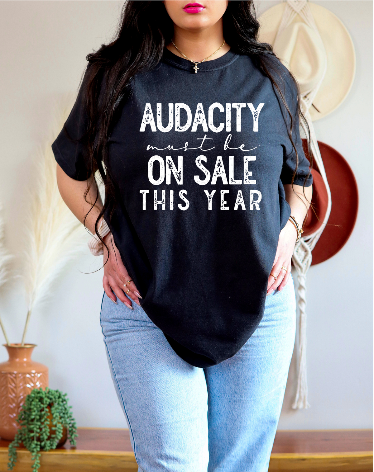 Audacity Must Be On Sale This Year WHITE 116789 DTF Transfer