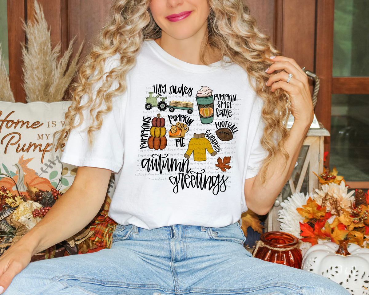 Autumn Greetings 51537 DTF transfer