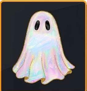 Iridescent ghost NO bow 64950 DTF transfer